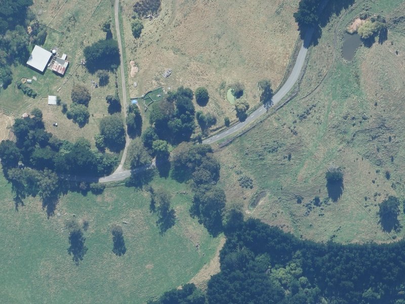 aerial view of Cathedral Road Reserve and the ground around it