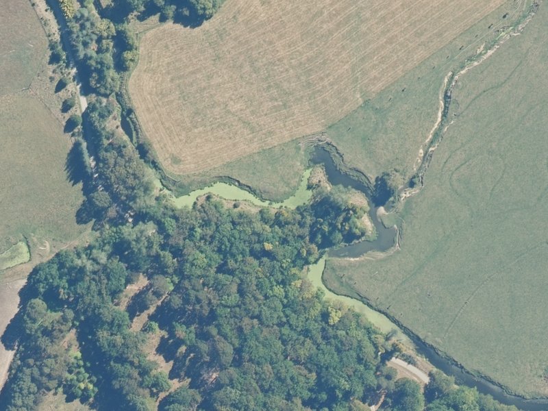 aerial view of Cheviot Hills Reserve and the ground around it