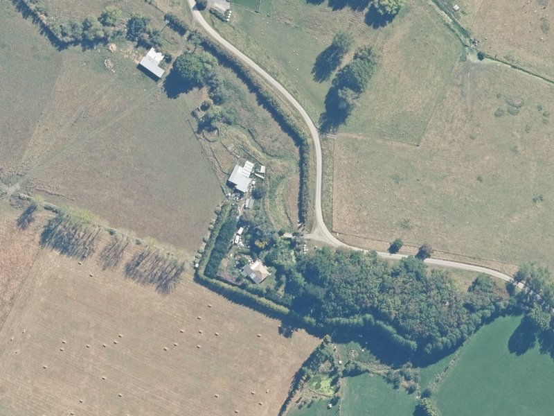 aerial view of Mina Road Reserve and the ground around it