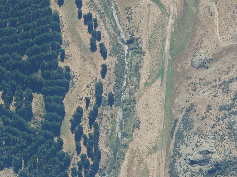 aerial view of Virginia Road Esplanade Reserve and the ground around it