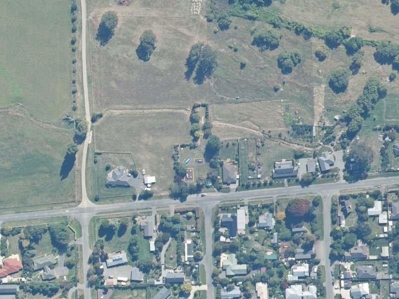 aerial view of Coulbeck Reserve and the ground around it