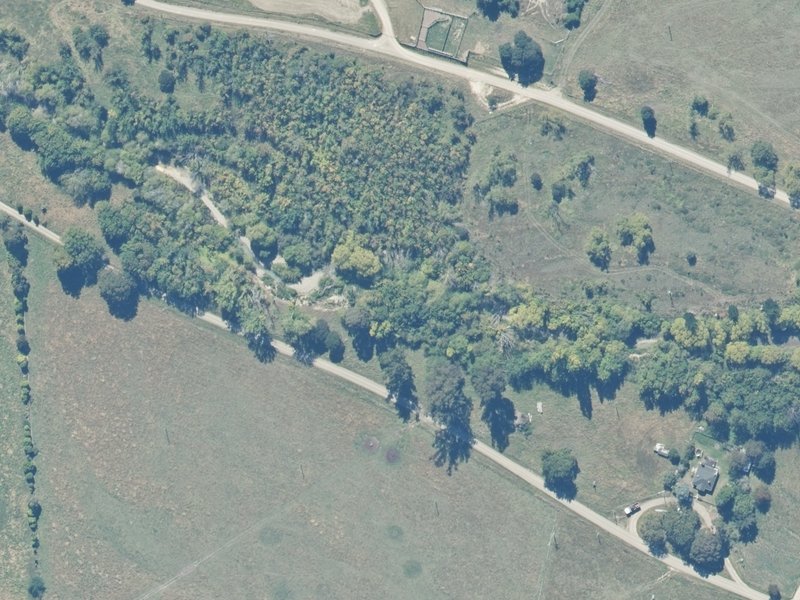 aerial view of Flemings Esplanade Reserve and the ground around it