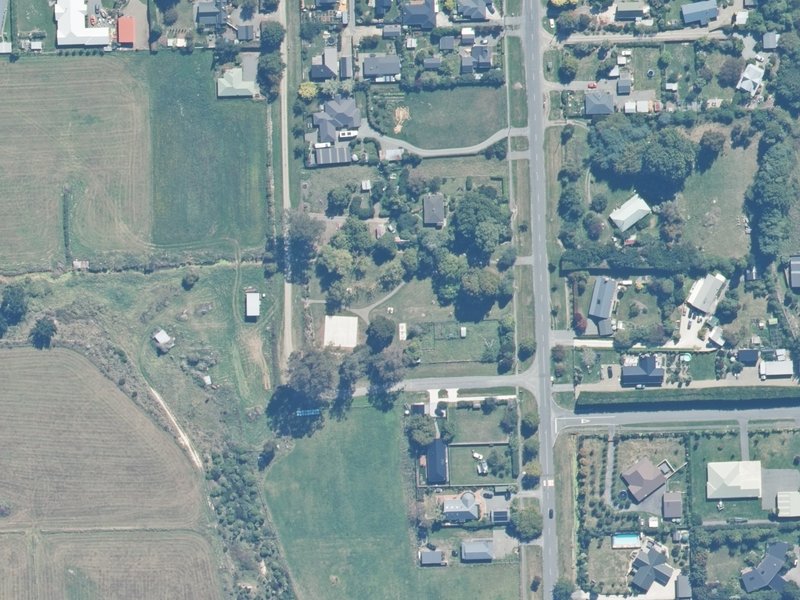 aerial view of Coppard Reserve and the ground around it