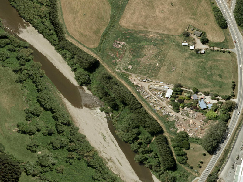 aerial view of Esplanade Reserve and the ground around it