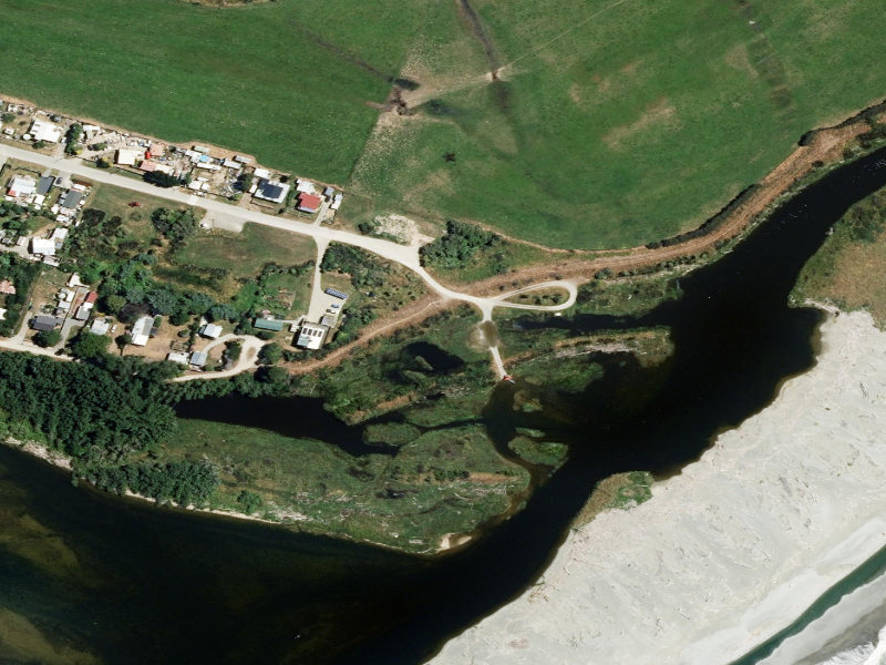 aerial view of Milford Domain and the ground around it