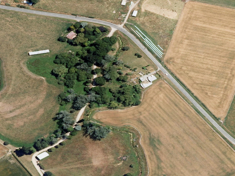 aerial view of Esplanade Reserve and the ground around it