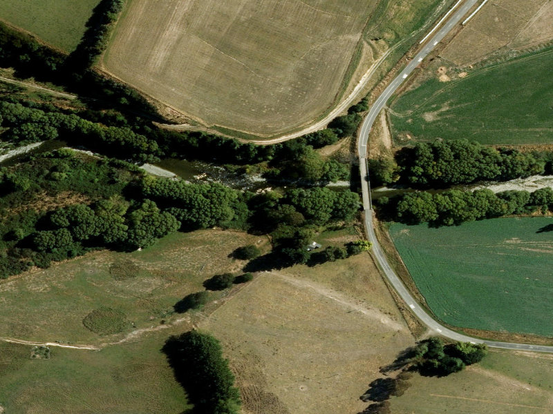 aerial view of Esplanade Reserve and the ground around it