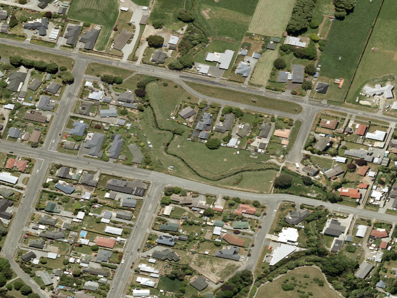 aerial view of Garden Reserve and the ground around it