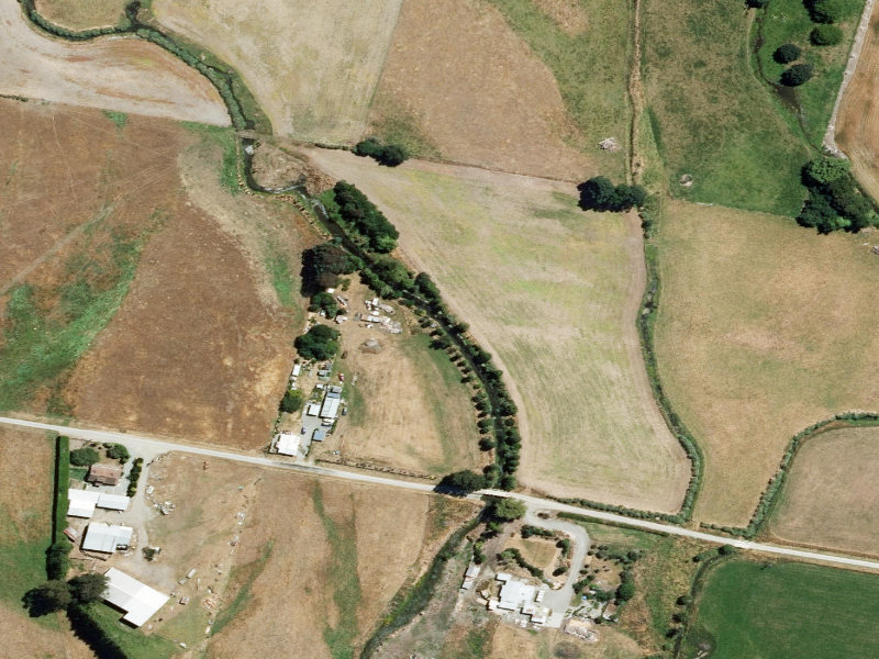 aerial view of Esplanade and the ground around it