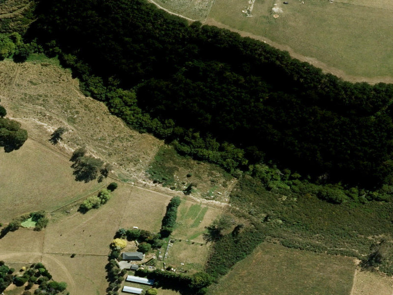 aerial view of Esplanade and the ground around it