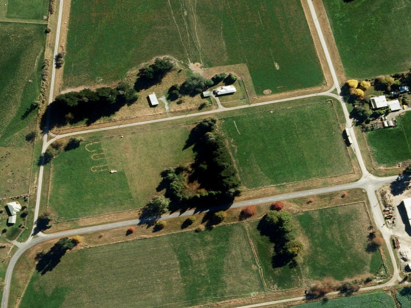 aerial view of Arundel Domain and the ground around it
