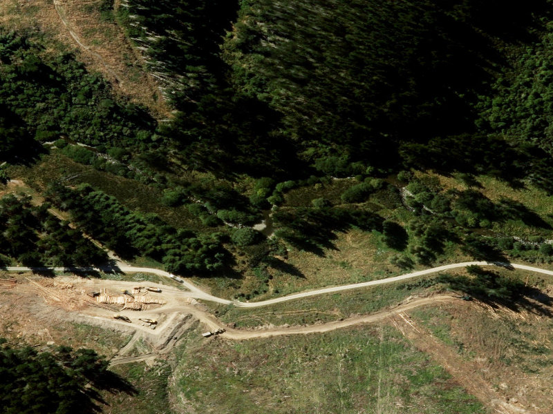 aerial view of Reserve and the ground around it