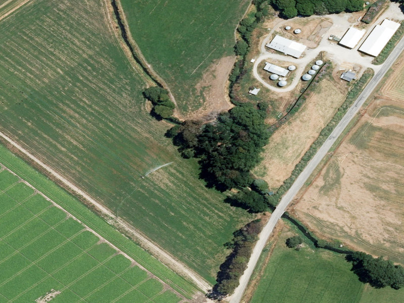 aerial view of Esplanade Reserve and the ground around it