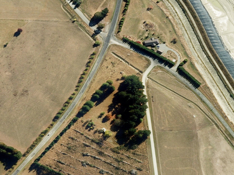 aerial view of Scout Camp Chipps Park and the ground around it