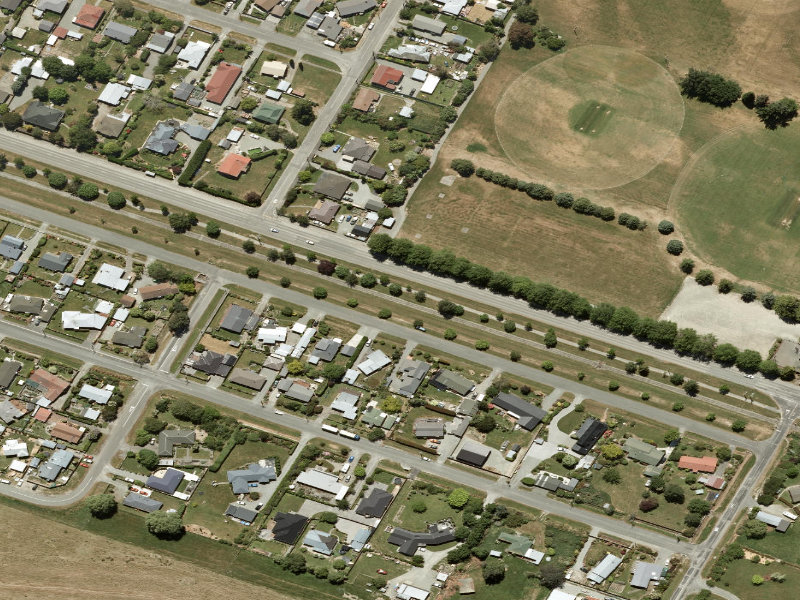 aerial view of Railway Areas and the ground around it