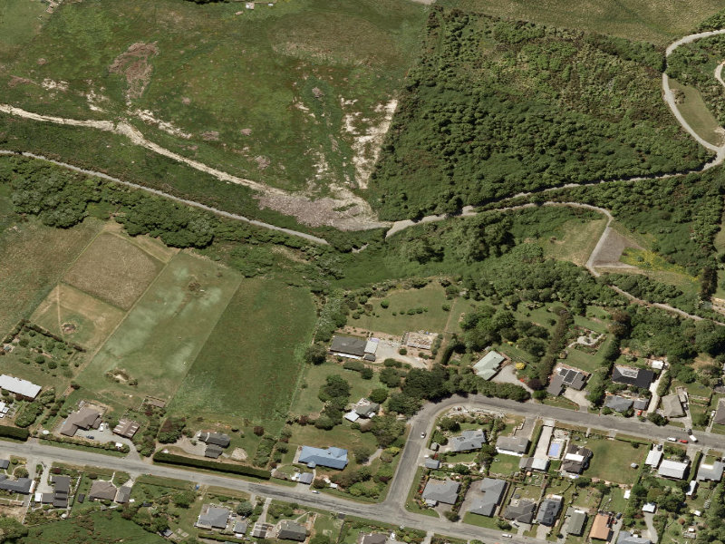 aerial view of Esplanade Reserve and the ground around it