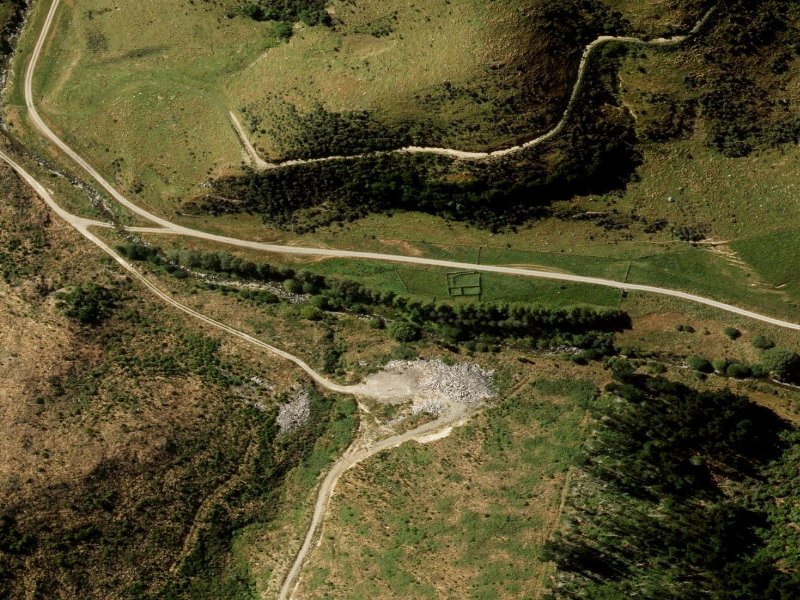 aerial view of Reserve and the ground around it