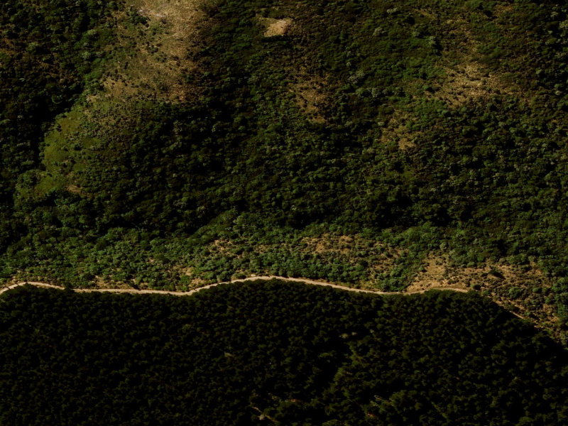 aerial view of Reserve Clayton Pack Track and the ground around it