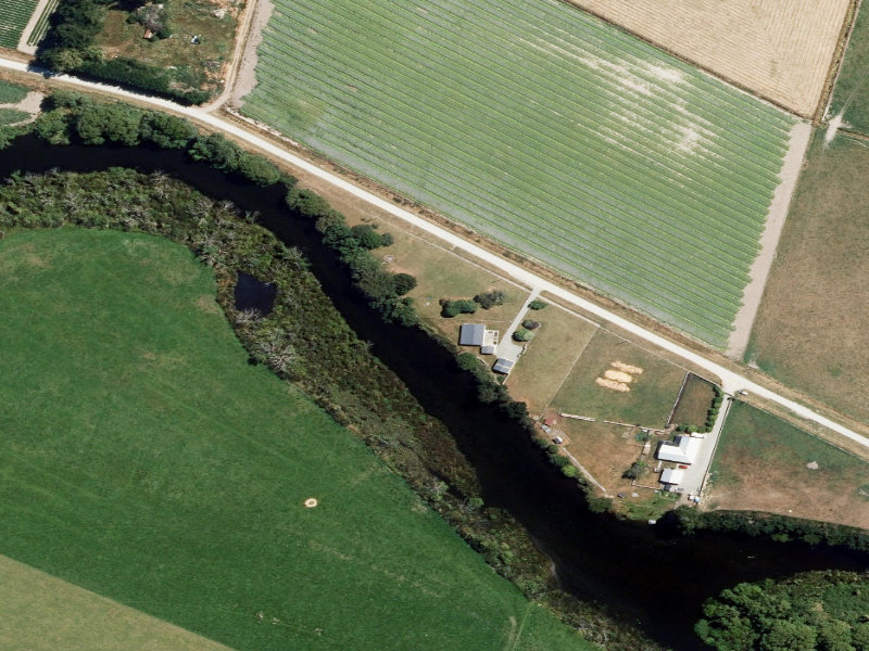 aerial view of Esplanade Reserve and the ground around it