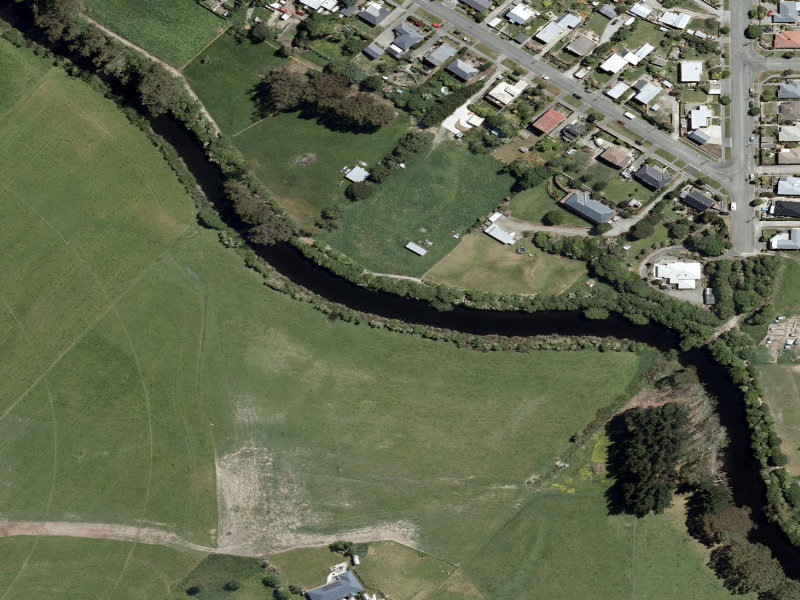 aerial view of Esplanade Reserve Rockdale Road and the ground around it