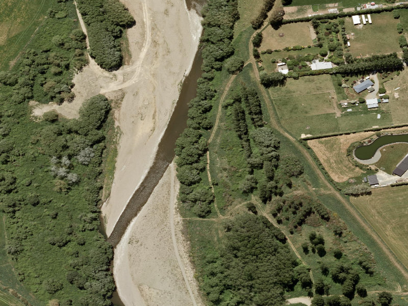 aerial view of Esplanade Reserve and the ground around it