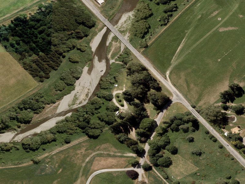 aerial view of Winchester Picnic Area and the ground around it