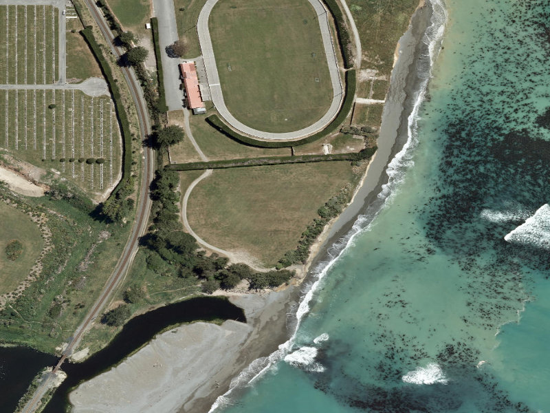 aerial view of Land South Of Caledonian Grounds Rese and the ground around it