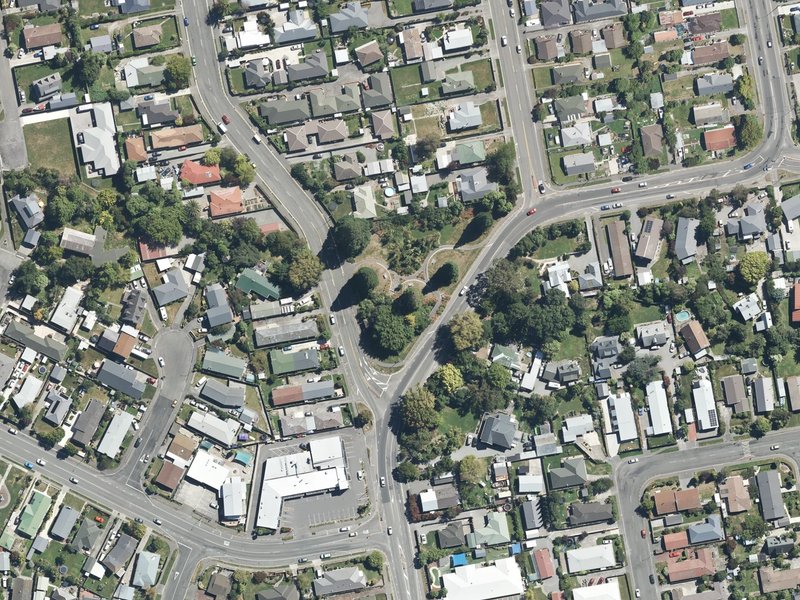 aerial view of Lilybrook Reserve and the ground around it