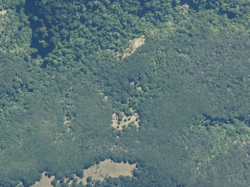 aerial view of Reserve, Kaikoura and the ground around it