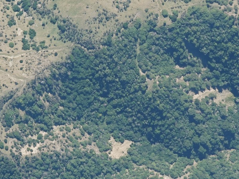aerial view of Reserve, Kaikoura and the ground around it