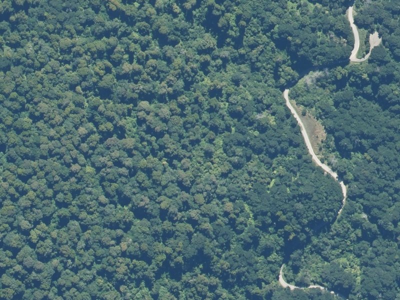 aerial view of Reserve, Kaikoura and the ground around it