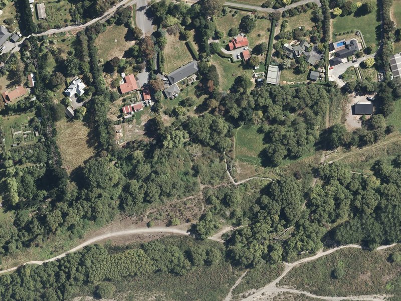aerial view of Max Wallace Reserve and the ground around it