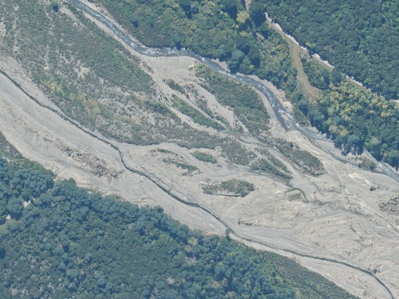 aerial view of Reserve, Kaikoura and the ground around it