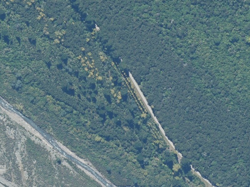 aerial view of Reserve, Kaikoura and the ground around it
