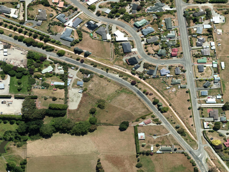 aerial view of Westview Drive Reserve and the ground around it