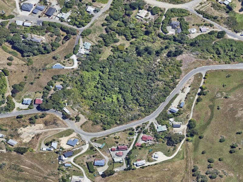 aerial view of Passion Fruit Gully Reserve and the ground around it