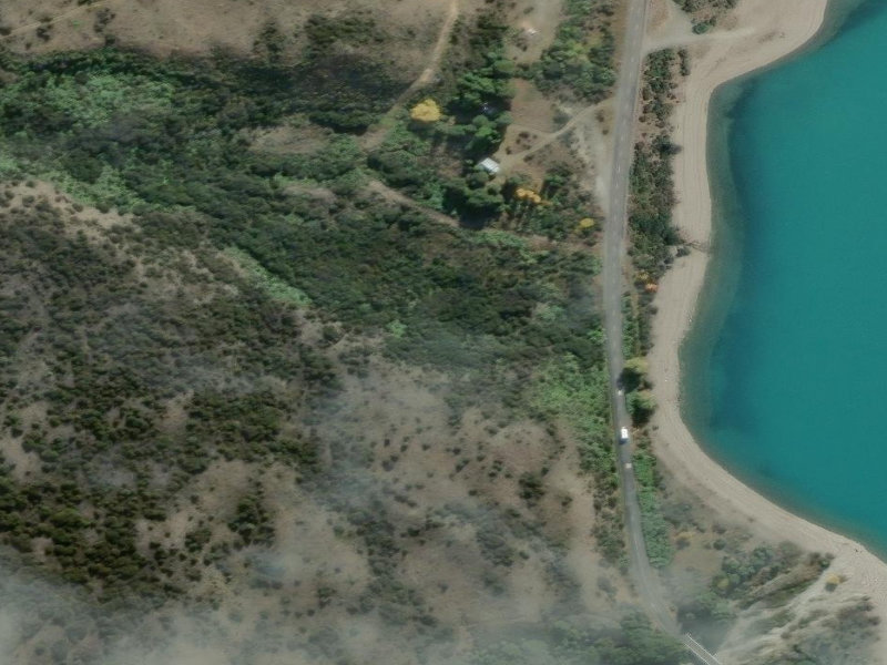 aerial view of Parsons Creek Reserve and the ground around it