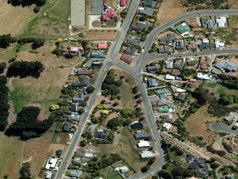 aerial view of Oakleigh Park and the ground around it