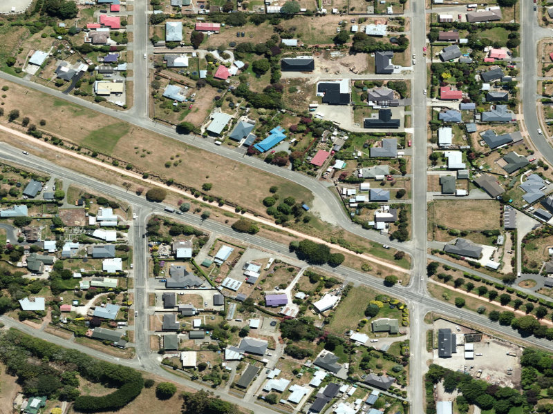 aerial view of Ascot Road Reserve and the ground around it