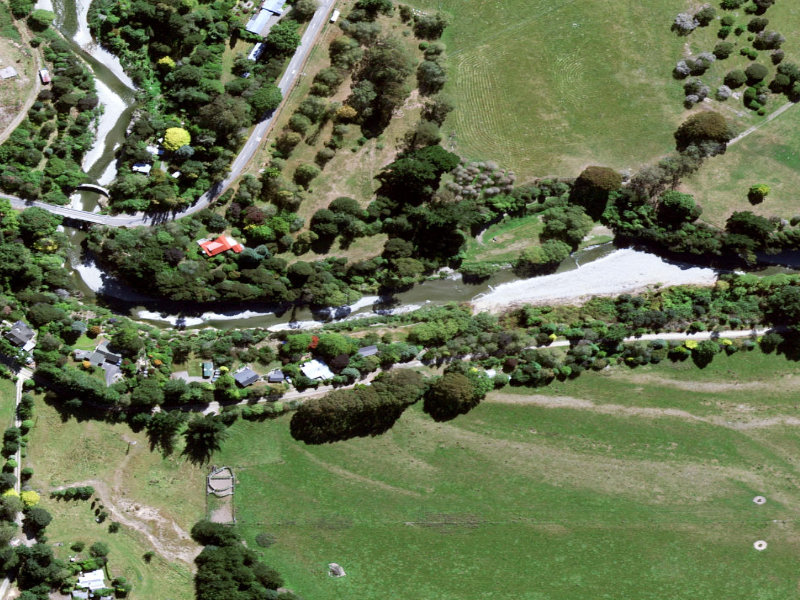 aerial view of Breakneck Road Reserve and the ground around it