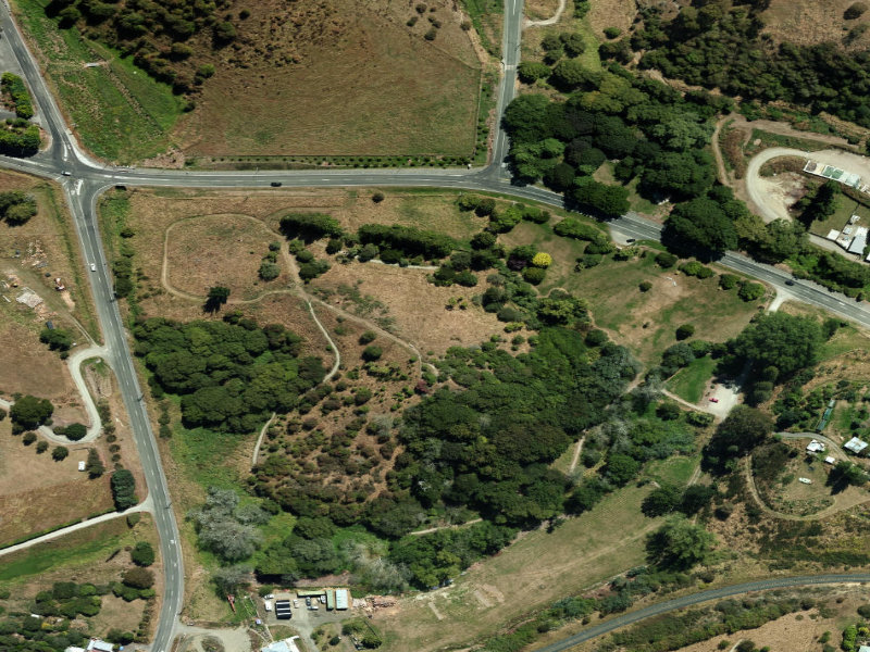 aerial view of Fenwick Park South and the ground around it