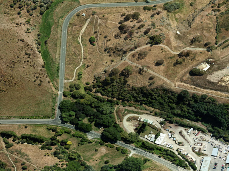 aerial view of Fenwick Park North and the ground around it