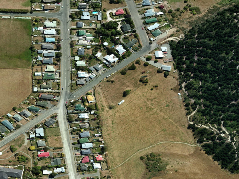 aerial view of Glen Eden Playground and the ground around it