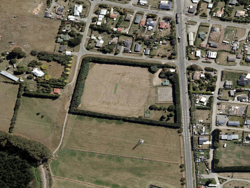 aerial view of Glenavy Domain and the ground around it