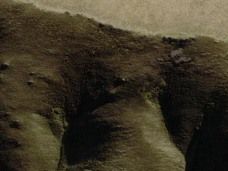 aerial view of Matata Scenic Reserve and the ground around it