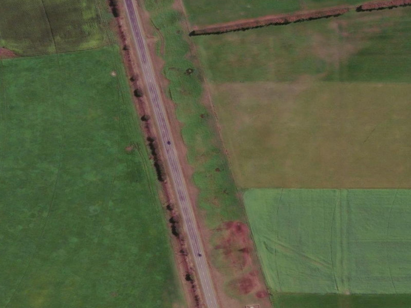 aerial view of Plantation Reserve and the ground around it