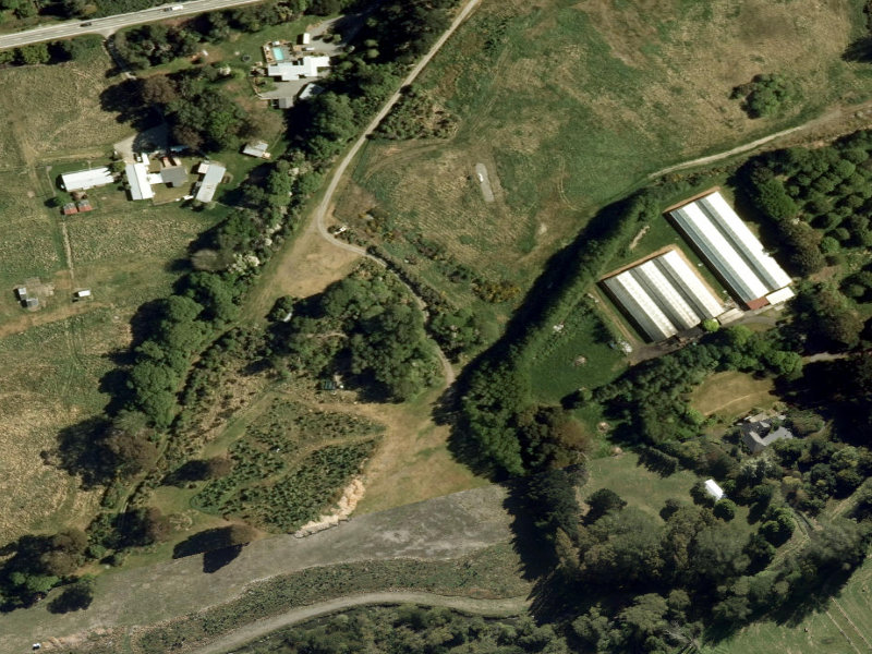 aerial view of Silverstream Reserve and the ground around it