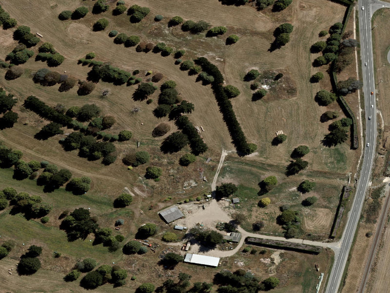 aerial view of St Andrews Golf Club and the ground around it