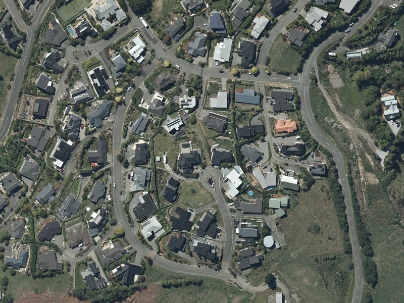 aerial view of Pennine Reserve and the ground around it