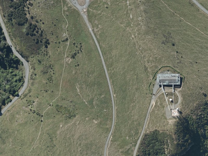 aerial view of Thomson Scenic Reserve and the ground around it